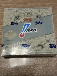 2024 topps 206 npb シュリンク付 未開封 1box