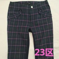 23区 SPORT チェック柄パンツ 61