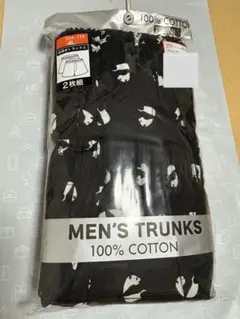 【4L】 トランクス　メンズ 大きいサイズ　下着　パンツ　パンダ柄　新品　2枚組