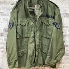 80s ALPHA アルファ 米軍実物 フィールドジャケット M