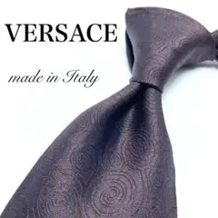 【極美品】 VERSACE 総柄 バーガンディ ダークレッド