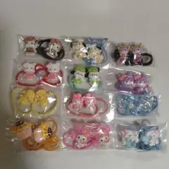 S−3 　キッズ ヘアゴム12パック　サンリオ