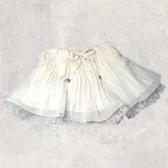 インナー　兼用　キュロット　スカート　ルームウェア　レース