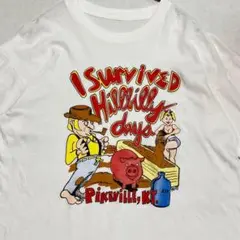 vintage I Survived Hillbilly days Tシャツ
