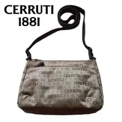 【送料込】セルッティ CERRUTI 1881 日本製 ショルダーバッグ 茶系