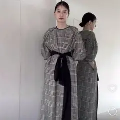 ⭐︎美品⭐︎即日発送⭐︎clane クラネ⭐︎ チェックリボンワンピース