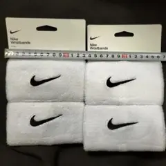 nike ナイキ リストバンド ロング ホワイト 4個 現状渡し 002