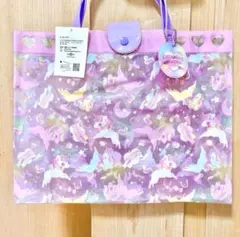 新品＊ユニコーン プールバッグ ビーチバッグ ビニールバッグ