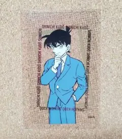 コナン探偵社　工藤新一　コナンまつり　北栄町　トレーディングクリアカード