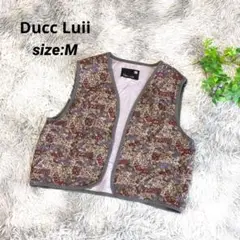Ducc Luii 花柄 カジュアルベスト 【9】 レトロ 日本製 レディース
