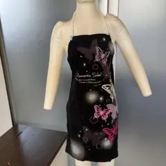 Romantic Soleil キッズエプロン 蝶柄