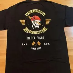 ★☆REBEL EIGHT レーベルエイトスカルTシャツ 美品 レーベル8☆★