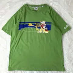 SOHK /ショック スクールオブハードノックス DJ tシャツ L グリーン