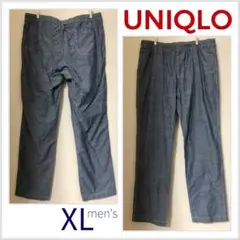 タグ付未使用 UNIQLO シャンブレー パンツ XL