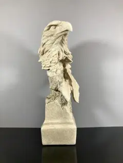 鷲 彫刻 置物 アンティーク 美術品 アート イーグル