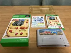 SimCity 箱説付き　スーパーファミコンソフト　動作確認