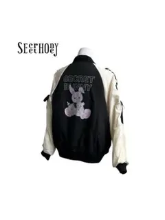 ★ Secret Honey シークレットハニー　うさぎ　ロゴ　スカジャン