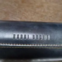BOBBI BROWN レザー ロールケース ブラック 約22cm