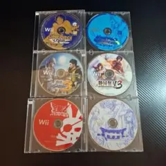 Wiiソフトセット 6本