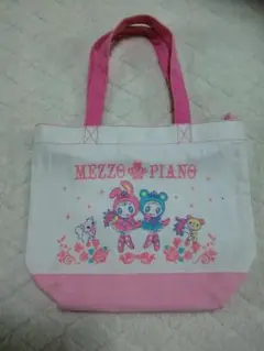 メゾピアノ　mezzopiano ベリエちゃん＆ブルーベリエちゃん　トートバック