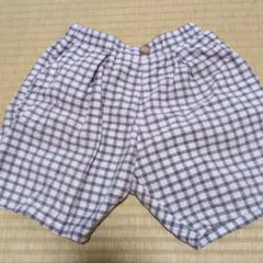 アプレレクール チェック 短パン