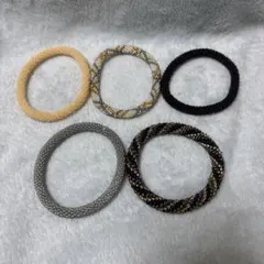 ハンドメイド　ビーズ　ブレスレット　セット　③