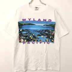 USA製 オールド 90s古着 Robert Wyland マリンアートTシャツ