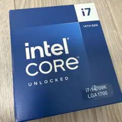 Intel Core i7-14700K アンロック版 LGA1700