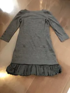 FOXEY ニットワンピース グレー 40サイズ
