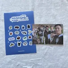 ナナ民泊　シール　ポストカード　セット　seventeen