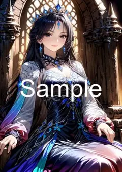 A4サイズアートポスター 1点もの 美女ポスター最高品質 D-G２２