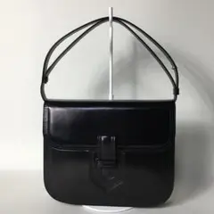 2505-226｜美品｜イヴサンローラン ショルダーバッグ レザー ブラック