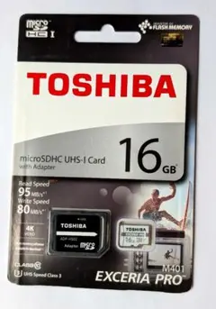 並行輸入品 TOSHIBA EXCERIA PRO 16GB microSDHC