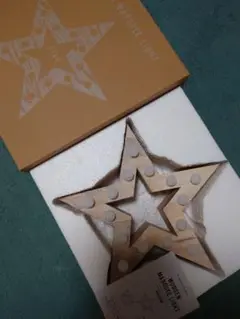 ウッデン マーキーライト スター