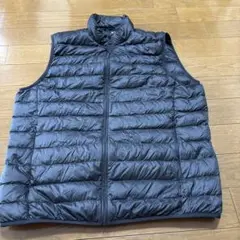 UNIQLO XL ダウンベスト　メンズXL ブラック