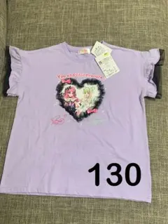 バースデイ　キミとアイドルプリキュア　キッス　ズキューン　Tシャツ　130㎝