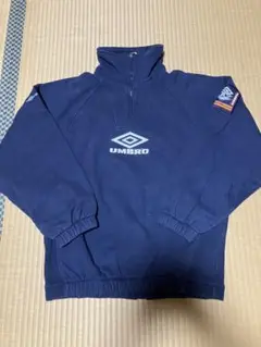 【90s 激レア】UMBRO アンブロ デカロゴ スウェット ドリルトップ 刺繍