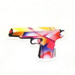 SUPREME MENDINI GUN STICKER