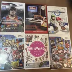 Wiiソフトセット 6本