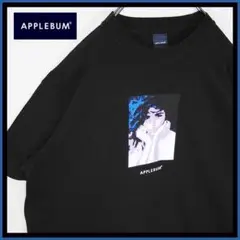《APPLEBUM/アップルバム》"Lima" 　ペイント　ロゴ　Tシャツ　黒