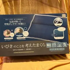 いびきのことを考えたまくら 約40×60cm 新品未開封