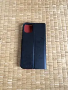 iPhone11 手帳型スマホケース 黒