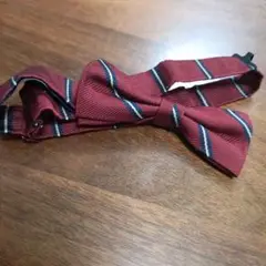J.PRESS ボルドー　キッズ　フォーマル　ストライプ 蝶ネクタイ