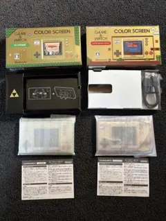 【即日発送】任天堂ゲームウォッチ スーパーマリオ&ゼルダの伝説セット
