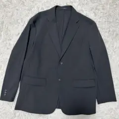 UNIQLOユニクロ　感動ジャケットテーラードジャケット　黒　XXL