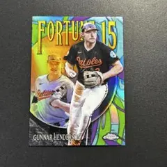 Gunnar Henderson 2025 Topps Chrome インサート