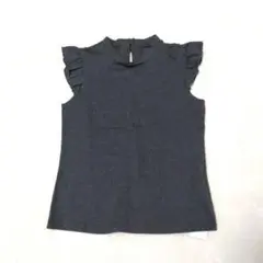 【ダグ付き未使用】ユニバーバルミューズ ノースリーブカットソー グレー M