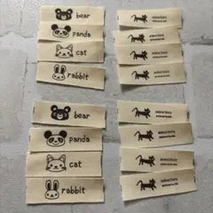 布　タグ　アニマル　猫　16枚