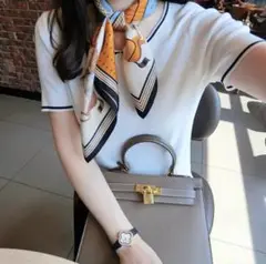 残り僅か♡　ストール　スカーフ　バンダナ　　ヘアアクセサリー　バックチャーム　馬