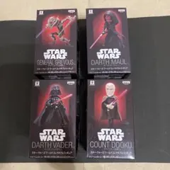 スターウォーズ ワールドコレクタブルフィギュア 4種セット